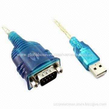 USB to DB9 RS232 Adapter Cable with Screw, Over 1Mbps Data Transfer Rate